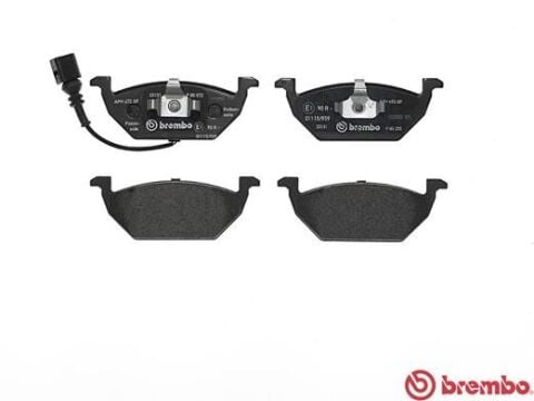 BREMBO P85072 | Fren Balatası VW Golf IV,V,VI Ön Fişli 19.7