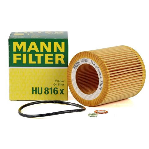 MANN HU816X | Bmw E90 Kasa 330i Yağ Filtresi