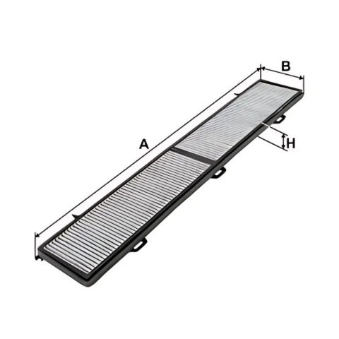 FILTRON K1169A | Polen Filtresi 06-BMW.1-Seri + Ca (Filtre, kabin havası)