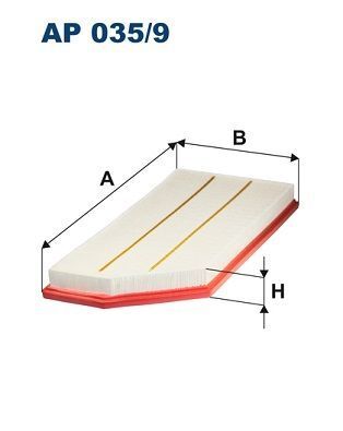 FILTRON AP035-9 | Hava Filtresi 17-C-Seri (W205) E-Seri (W213)