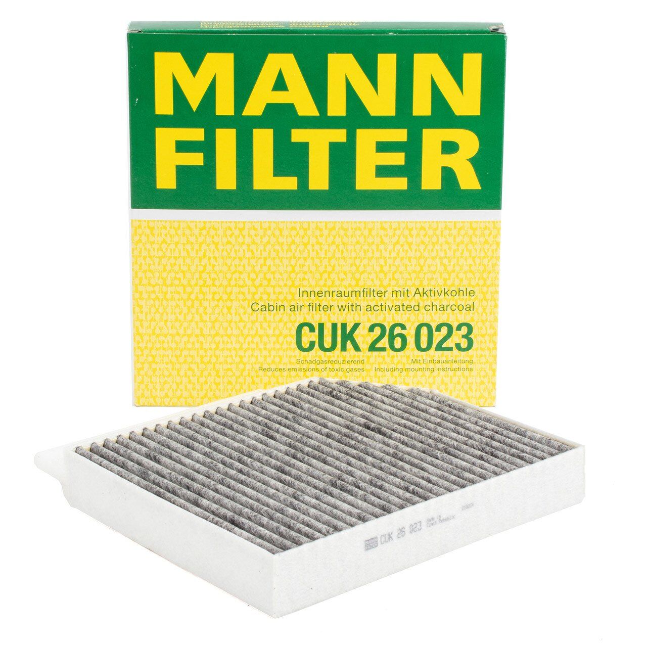 MANN CUK26023 | Mercedes E Serisi W213 Karbonlu Polen Filtresi