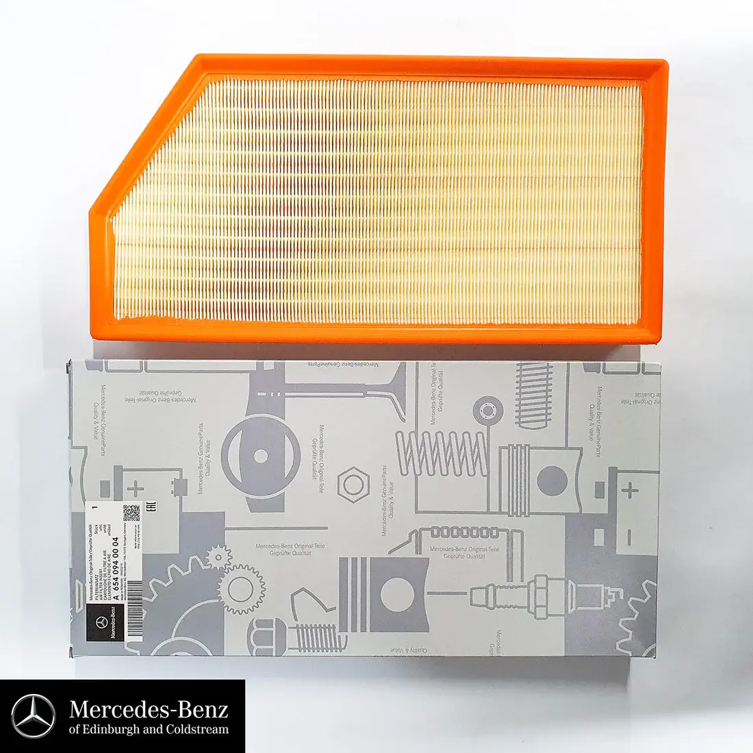 MERCEDES-BENZ A6540940004 | Hava Filtresi (Om654-Om656 / W213 / 222 / 238 / 257)