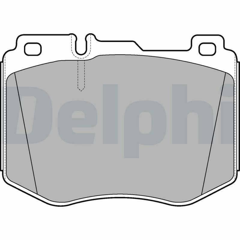 DELPHI LP3172 | Fren Balata Ön 14 > C-Seri (W205) E-Seri (W213)
