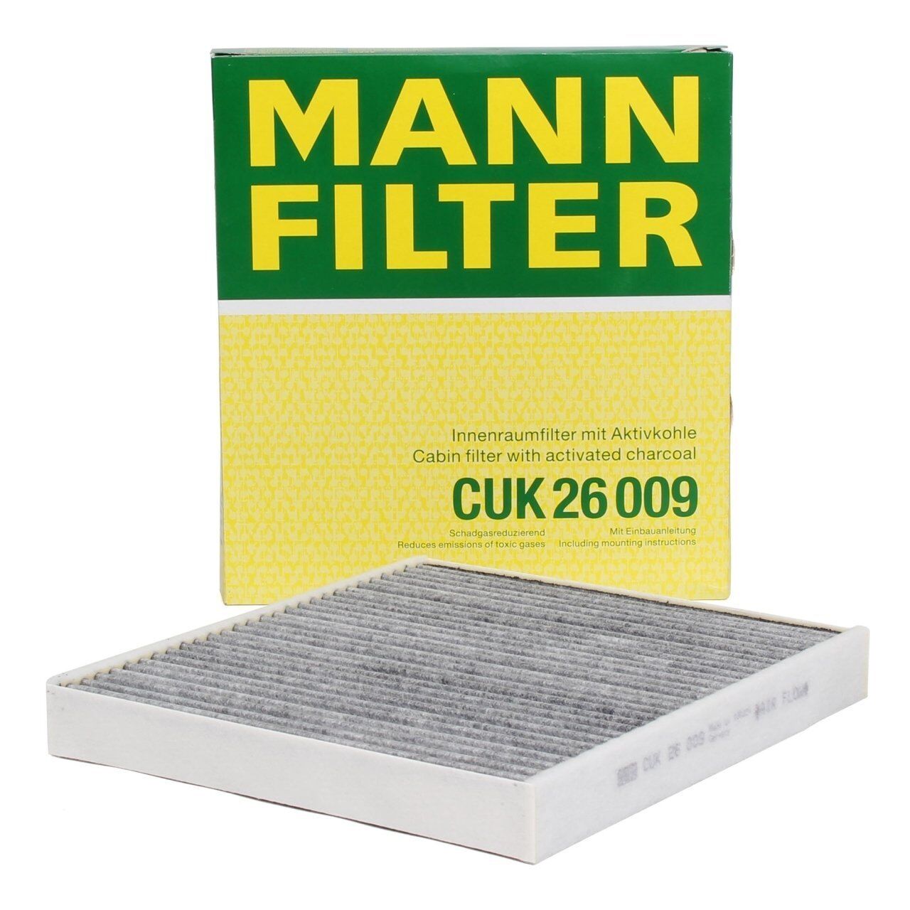 MANN CUK26009 | Skoda Superb 2015 Sonrası Polen Filtresi (CUK26009)