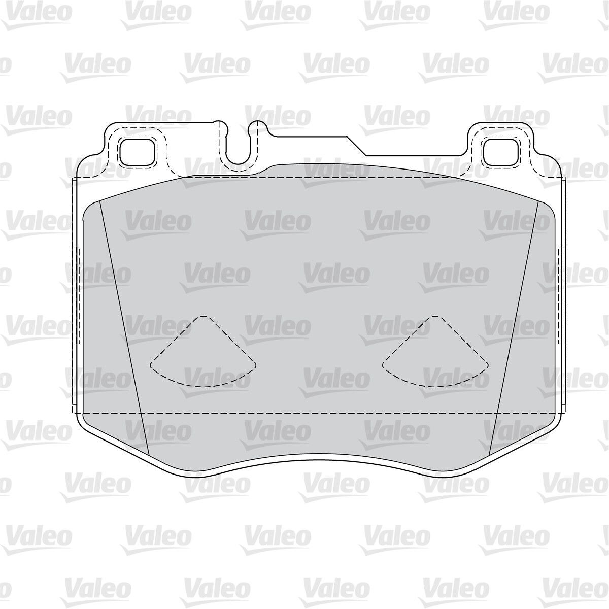 VALEO 670554 | Fren Balata Ön 14-C-Seri (W205) E-Seri (W213)