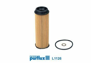 PURFLUX L1126 | Yağ Filtresi 16-1-Seri (F20-F21) 3-Seri (F30-F31-F34-F80) X3-X4-X5