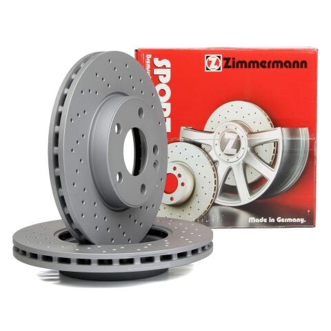 ZİMMERMAN 150.3497.52 | Bmw F30 Kasa 320i ed Ön Fren Disk Takım Delikli Tip Spor n Marka