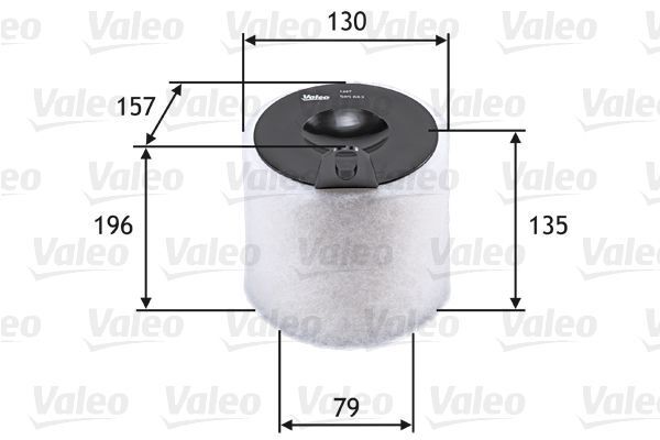 VALEO 585663 | Hava Filtresi (BMW N42-43-45-46 E81-E82-E87-E88-E90-E91-E92-E93-X1 E84)