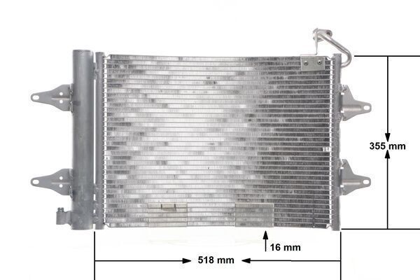 MAHLE AC359000S | Klima Radyatörü (Kondenser) 02-09 Polo