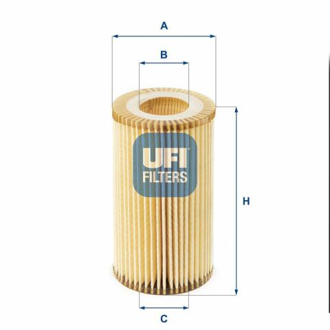 UFI 25.002.00 | Yağ Filtresi E.S W210-1 C.S W202-3-4 M.S W163-4