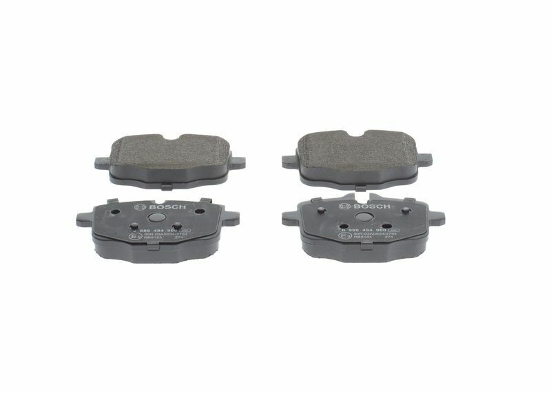 BOSCH 0986494900 | Fren Balata Arka 12-BMW 5S-F10-F11