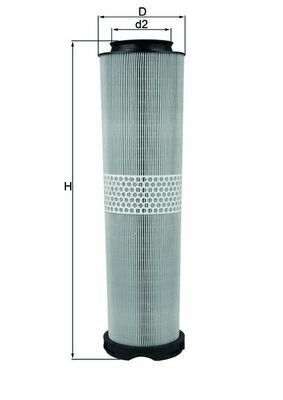 MAHLE LX816-6 | Hava Filtresi 02-09 E-Seri (W211-S211)