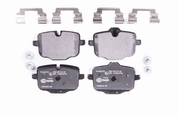 HELLA PAGİD 8DB355014-361 | Fren Balatası Arka (BMW F10-F11-F12-F13-F06 / 5.35 5.25)