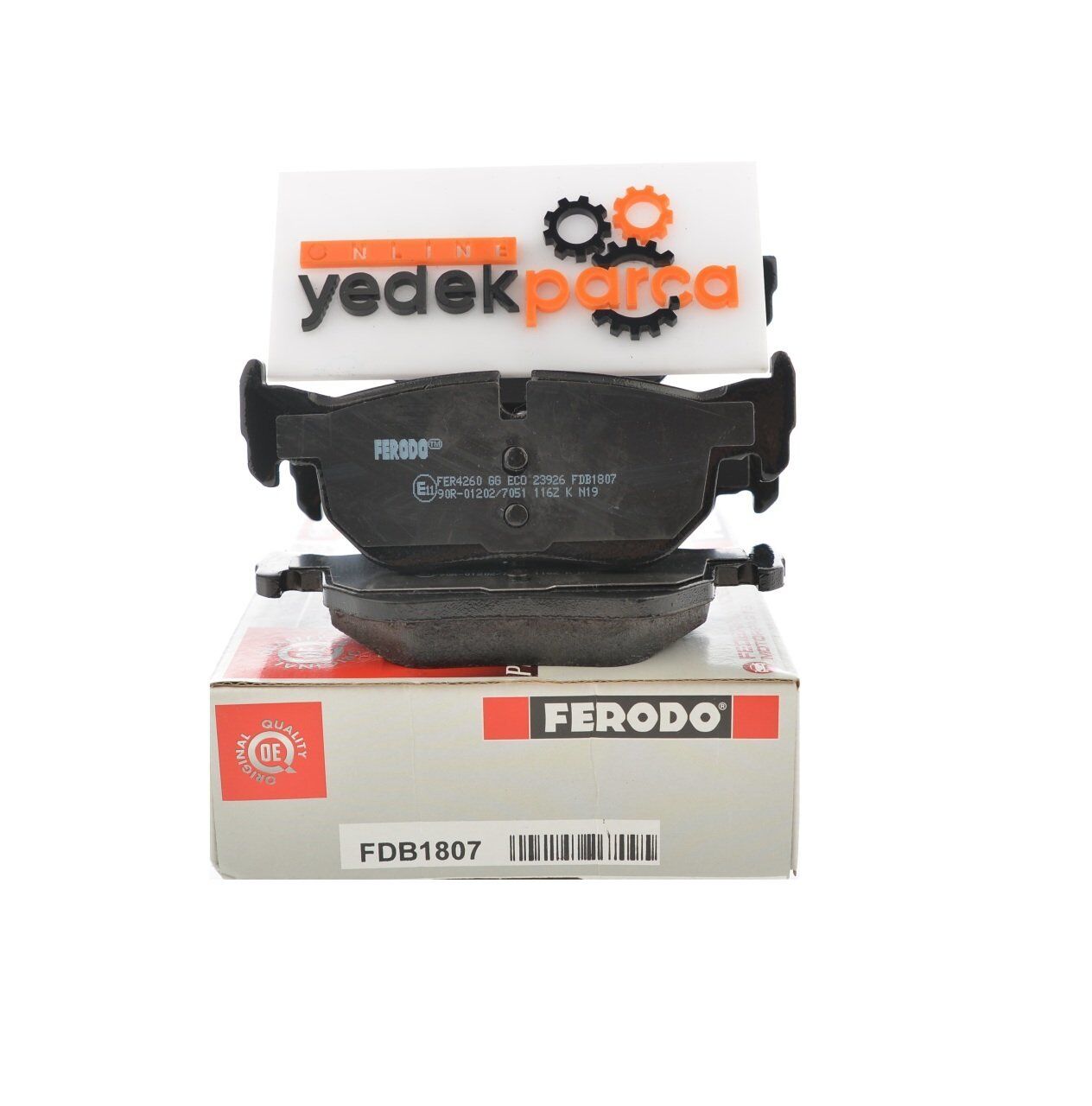 FERODO FDB1807 | Bmw E87 Kasa 120d Arka Fren Balata Takımı