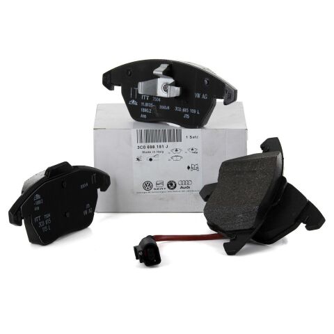VAG / ORJINAL 5K0698151 | Volkswagen Passat 2005-2014 Model Arası Büyük Tip Ön Fren Balatası /Orijinal Marka