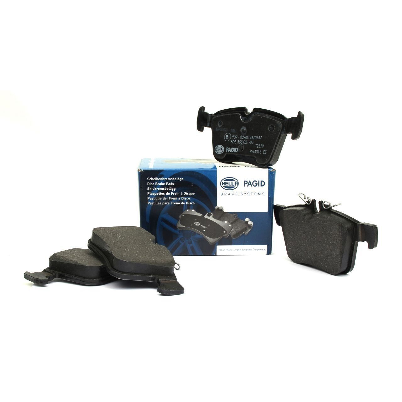 HELLA PAGİD 8DB355021-831 | Mercedes W205 Kasa C160 Arka Fren Balata Takımı