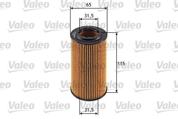 VALEO 586556 | Yağ Filtresi (Mercedes Om611-Om642 / M112-M113-M272)