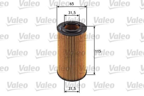 VALEO 586556 | Yağ Filtresi (Mercedes Om611-Om642 / M112-M113-M272)