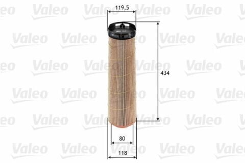 VALEO 585670 | Hava Filtresi (Mercedes Om646 W211 E200-E220 CDI)