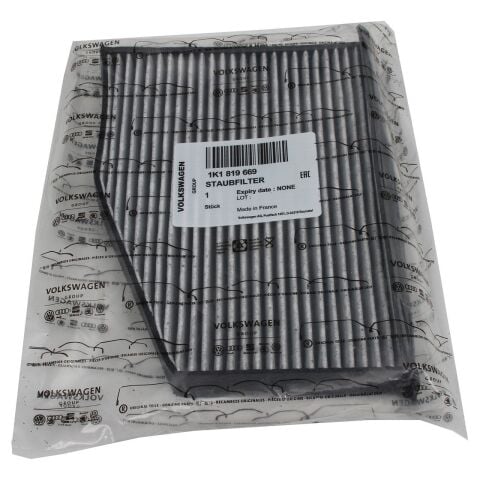 VAG / ORJINAL 1K1819653 | Seat Leon 2006-2013 Model Arası Polen Filtresi Aktif Karbonlu Orijinal