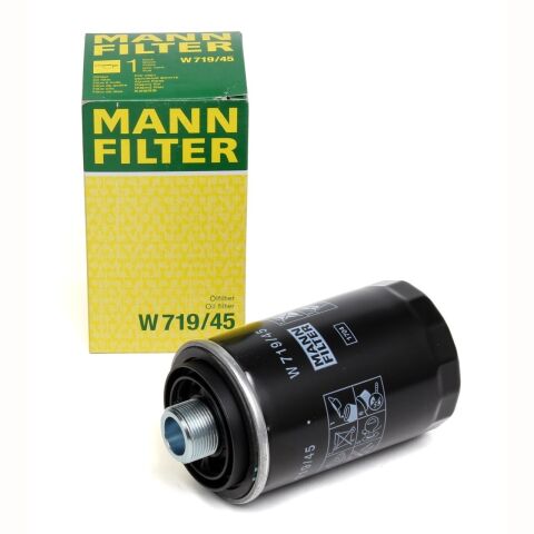 MANN W719-45 | Volkswagen Golf 6 2009-2012 Model Arası 2.0 GTI Motor Yağ Filtresi