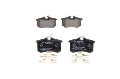 BOSCH 0986494597 | Fren Balata Arka 03-Mgn.II.III.IV-Mds-Clo.III-Golf.3.4.5 15mm