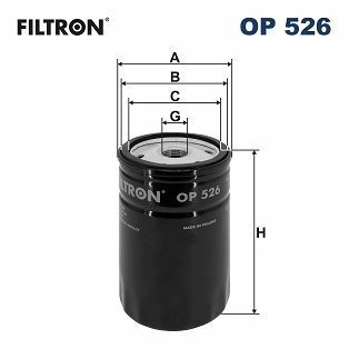 FILTRON OP526 | Yağ Filtresi <96 VW.Golf-Passat-Audi