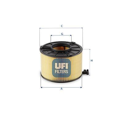 UFI 27.G10.00 | Hava Filtresi 2.0 TFSI A4 16-A5 17-2.0 TFSI Cvkb Dbpa Cvla Dkya
