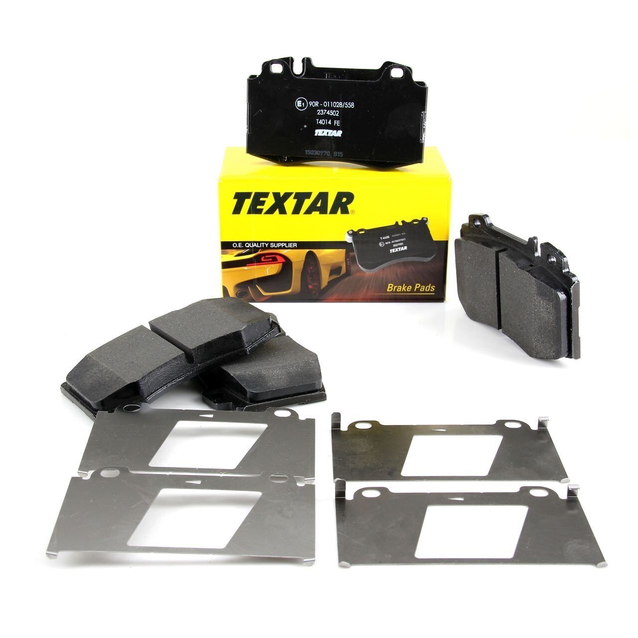 TEXTAR 2374502 | Mercedes E Serisi W211 Kasa E200 Kompressor (SPORT PAKET) Ön Fren Balata Takımı