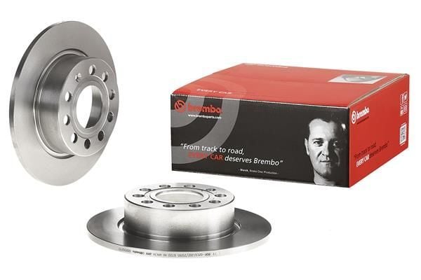 BREMBO 08.9502.10 | Fren Diski Arka (Pro) Golf V / Jetta ADET FİYATI