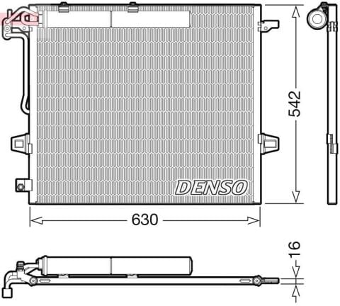 DENSO DCN17057 | Klima Radyatörü X164 06-12 W164 05-11 W251 06-12