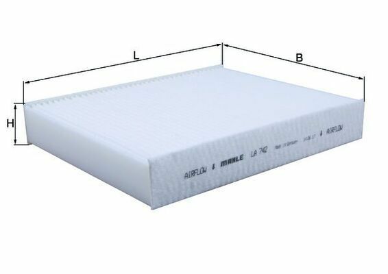 MAHLE LA742 | Polen Filtresi BMW F20 F30 12 -