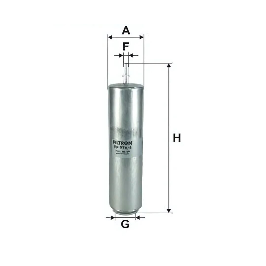 FILTRON PP976-4 | Mazot Filtresi 11-1-Seri (F20-F21) 3-Seri (F31)