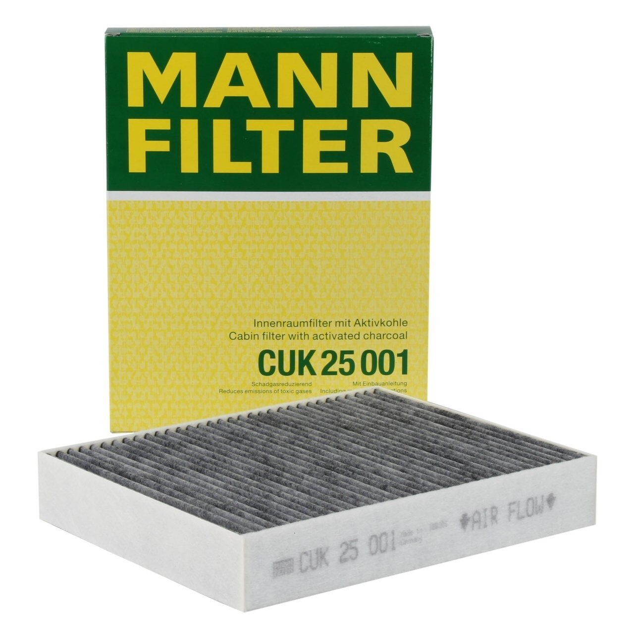 MANN CUK25001 | Bmw 1 Serisi F20 Kasa Karbonlu Polen Filtresi
