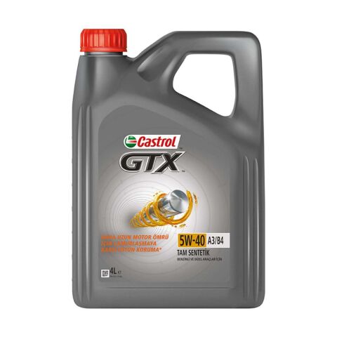 Castrol Gtx 5W-40 A3/B4 Motor Yağı 4 Lt