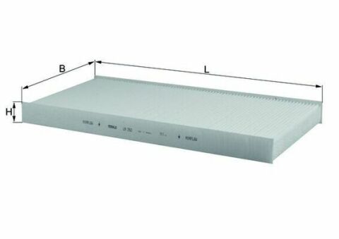 MAHLE LA252 | Polen Filtresi 05-12 A-Seri (W169) B-Seri (W245)