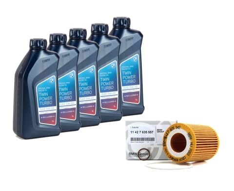 Bmw F20 Kasa 120i Yağ Filtresi Ve Motor Yağı 5 LT Orijinal BMW