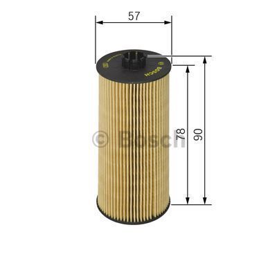 BOSCH 1457429306 | Mercedes W245 Kasa Benzinli Yağ Filtresi