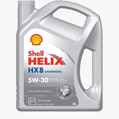 Shell Helix Hx8 Synthetic 5W-30 4 Lt Motor Yağı