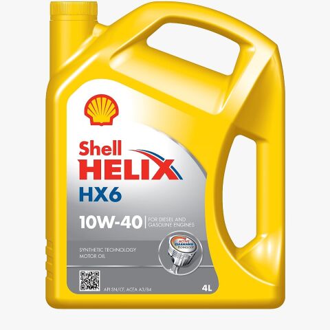 Shell Helix Hx6 10W-40 4 Lt Motor Yağı