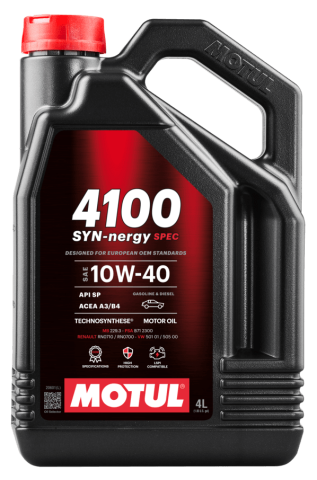 Motul 4100 Syn-Nergy Spec 10W-40 4 Lt Motor Yağı