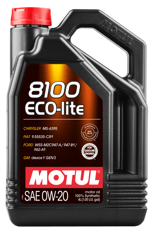 Motul 8100 Eco-Lıte 0W-20 4 Lt Motor Yağı