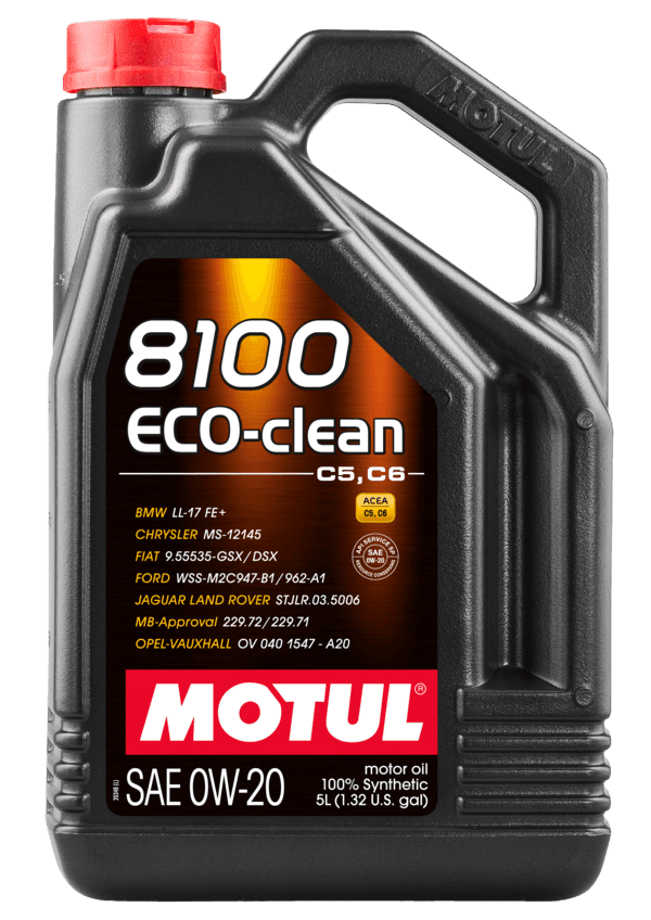 Motul 8100 Eco-Clean 0W-20 5 Lt Motor Yağı