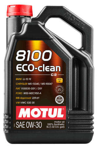 Motul 8100 Eco-Clean 0W-30 5 Lt Motor Yağı