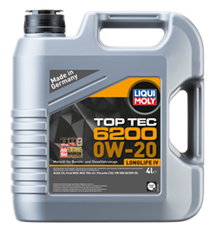 Liqui Moly 0W20 Motor Yağı Top Tec 6200 4 Lt (20788)