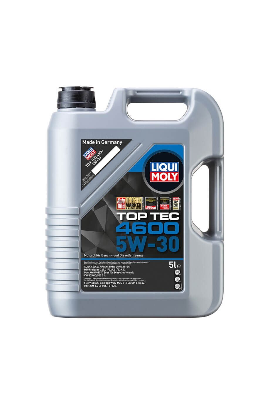 Liqui Moly 5W30 Motor Yağı Tam Sentetik Top Tec 4600 5 Lt (2316)
