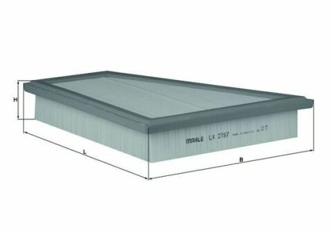 MAHLE LX2787 | Hava Filtresi 12-5-Seri (F10-F11-F18)