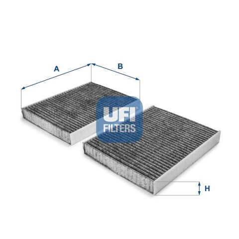 UFI 54.231.00 | Polen Filtresi 10-5-Seri (F07-F10-F11) 7-Seri (F01-F02-F03-F04) + Ca