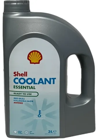 Shell Coolant Essential 4 Mevsimlik Mavi Antifriz 3 Lt