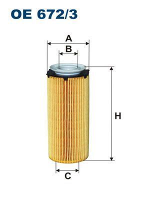 FILTRON OE672-3 | Yağ Filtresi 09-3-Seri (E90-E91-E92) 5-Seri (F07-F10-F11) 7-Seri (F01-F02-F03-F04) X5